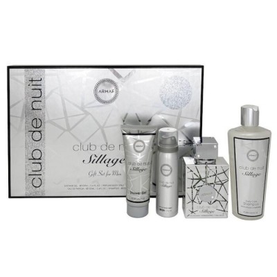 ARMAF Club De Nuit Sillage SET: EDP 105ml + deo spray 50ml + shower gel 100ml + shampoo 250ml